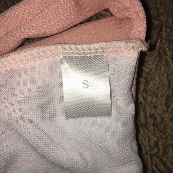 Zaful Pink Bikini Top - Picture 3 of 4